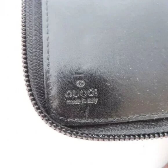 100% Authentic GUCCI GG - Black Jacquard Accessory Case - Picture 6 of 6